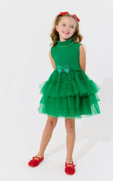 Tiered Party Bow Dress