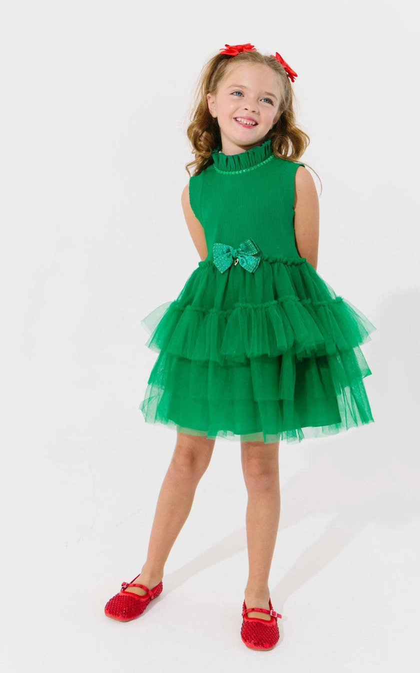 Tiered Party Bow Dress
