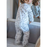 Gray Raccoon Pima Baby Pajama