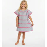 Mini Capucine Girls Marine Stripe, Blue