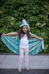 Reversible Unicorn Dragon Cape