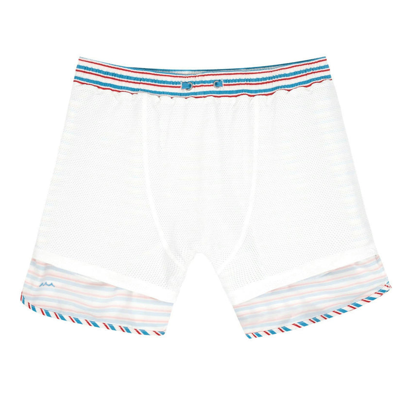 men's jetty stripe boardie