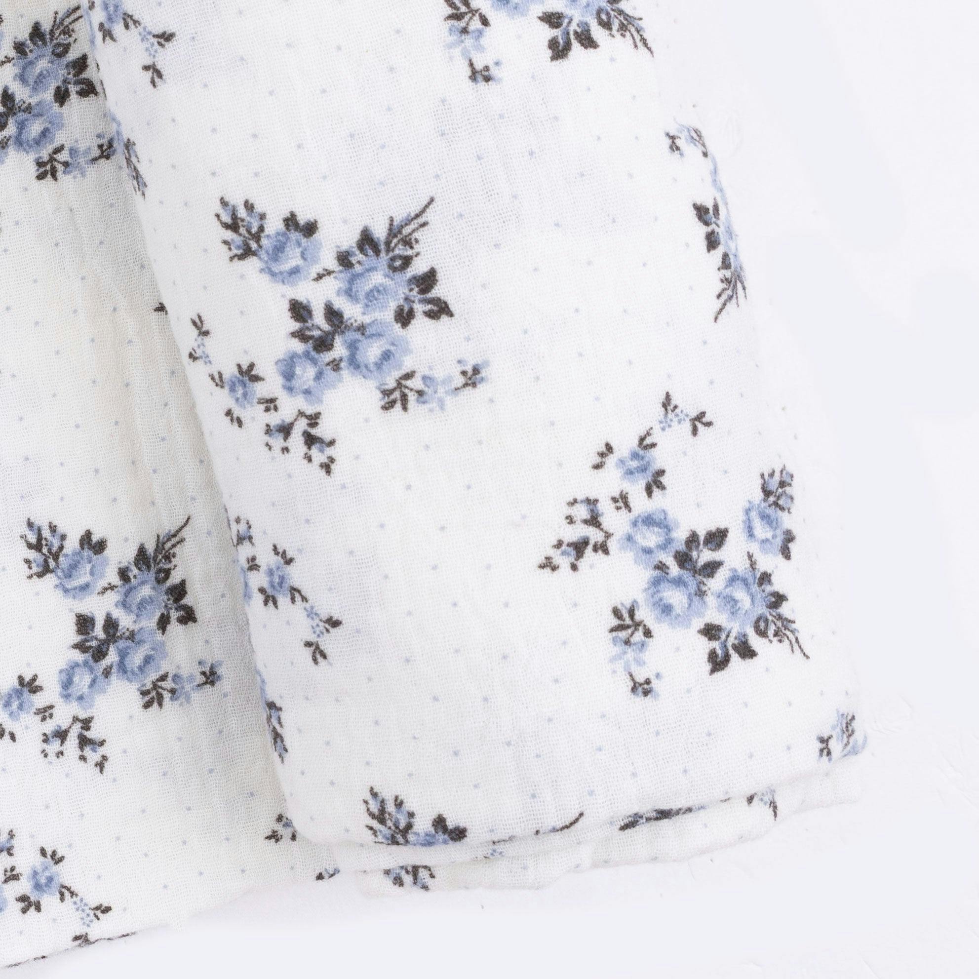 Belle Rosette Dot - Swaddle Blanket