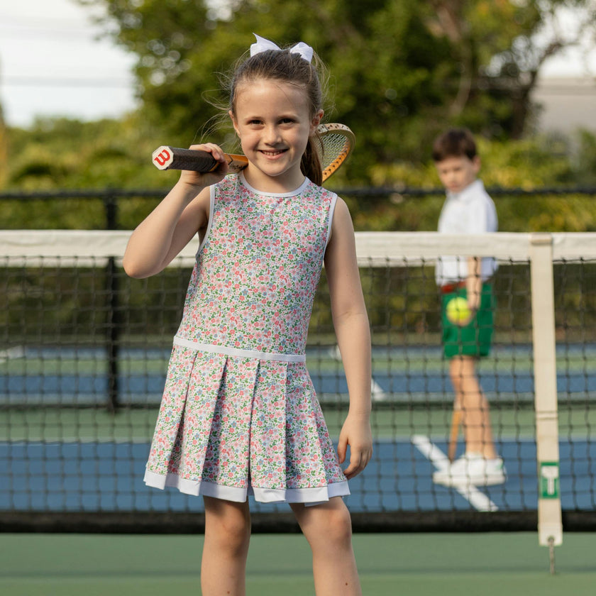 Taft Tennis Dress in Midspring Floral