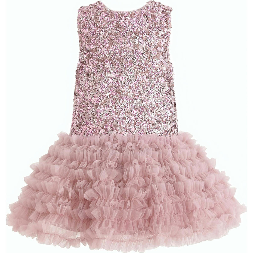 Sequin & Tulle Party Dress
