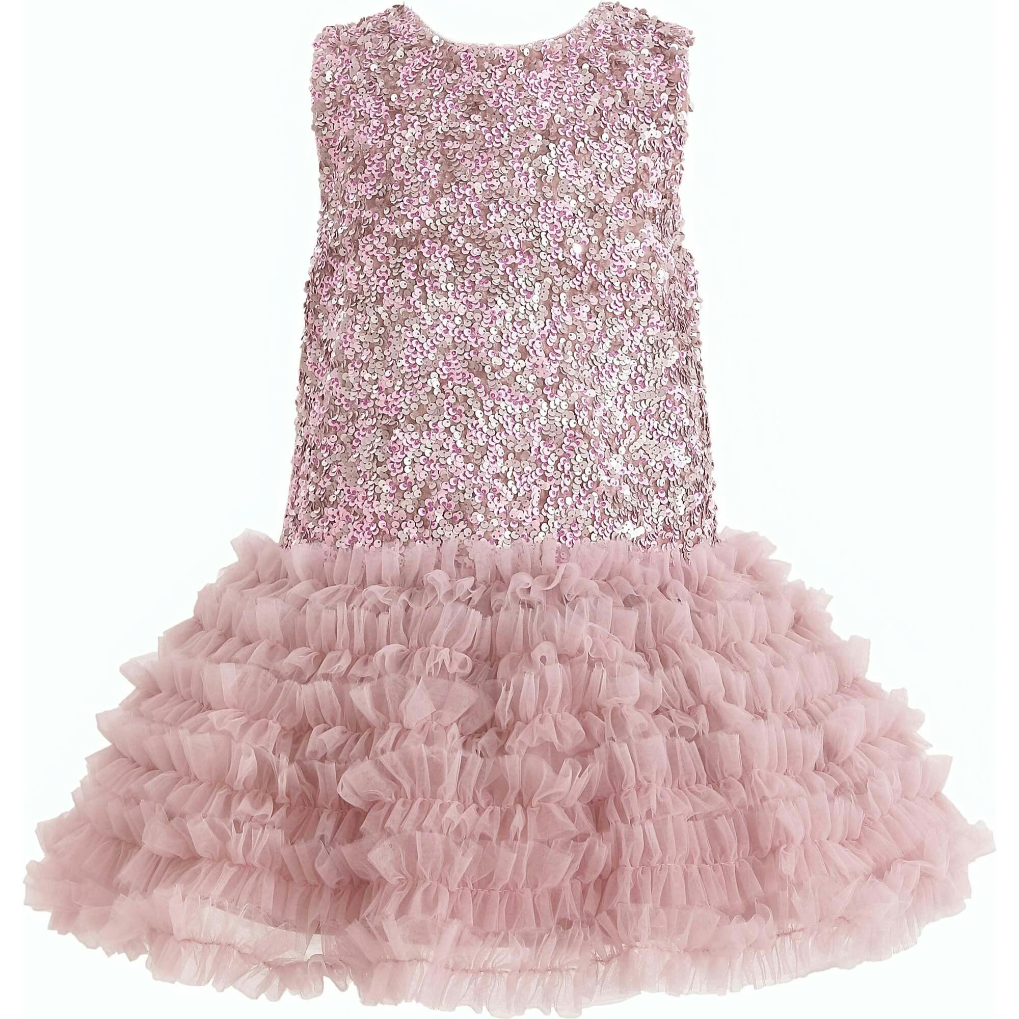 Sequin & Tulle Party Dress