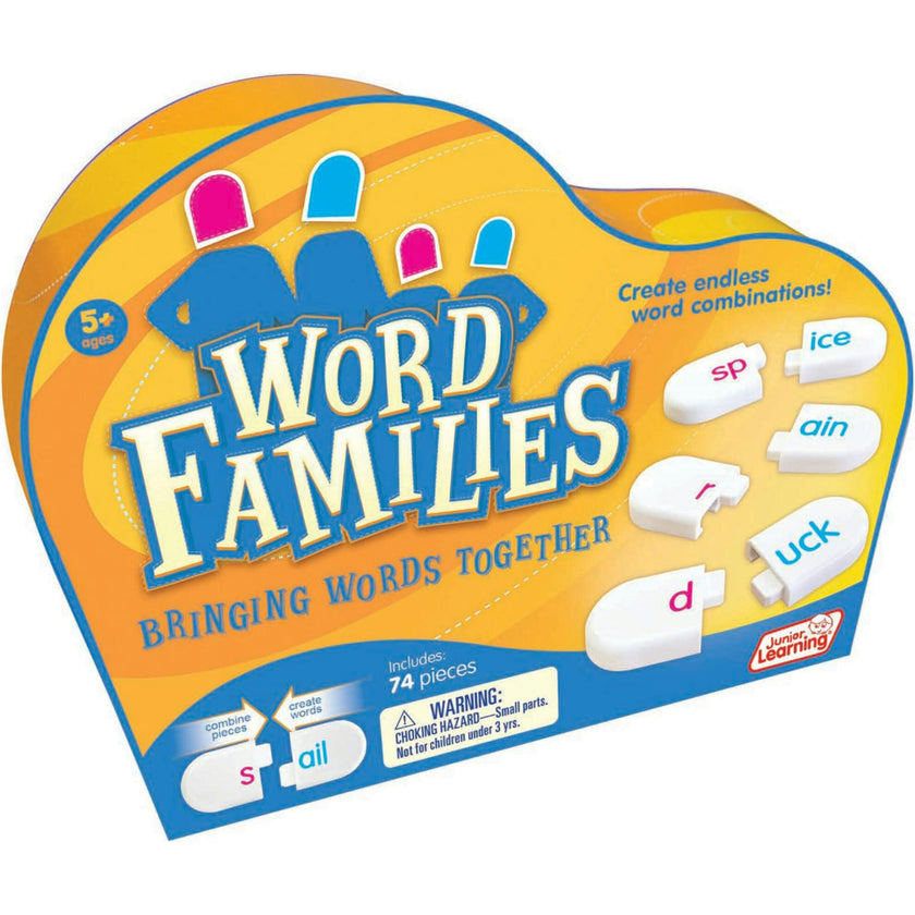 Word Families for Ages 5-8 Grade 2 Grade 5 Learning