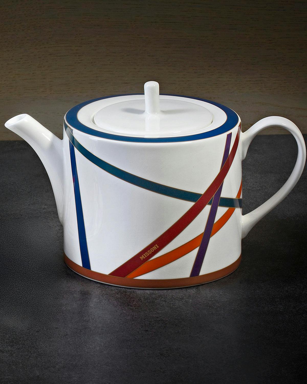 Tea Pot or Coffee Pot NASTRI  Multicolor diam. 4.75