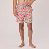 Mens Geo Melon Sustainable Swim Short