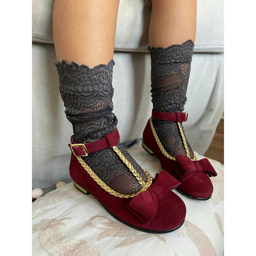Empress Garnet Mary Janes
