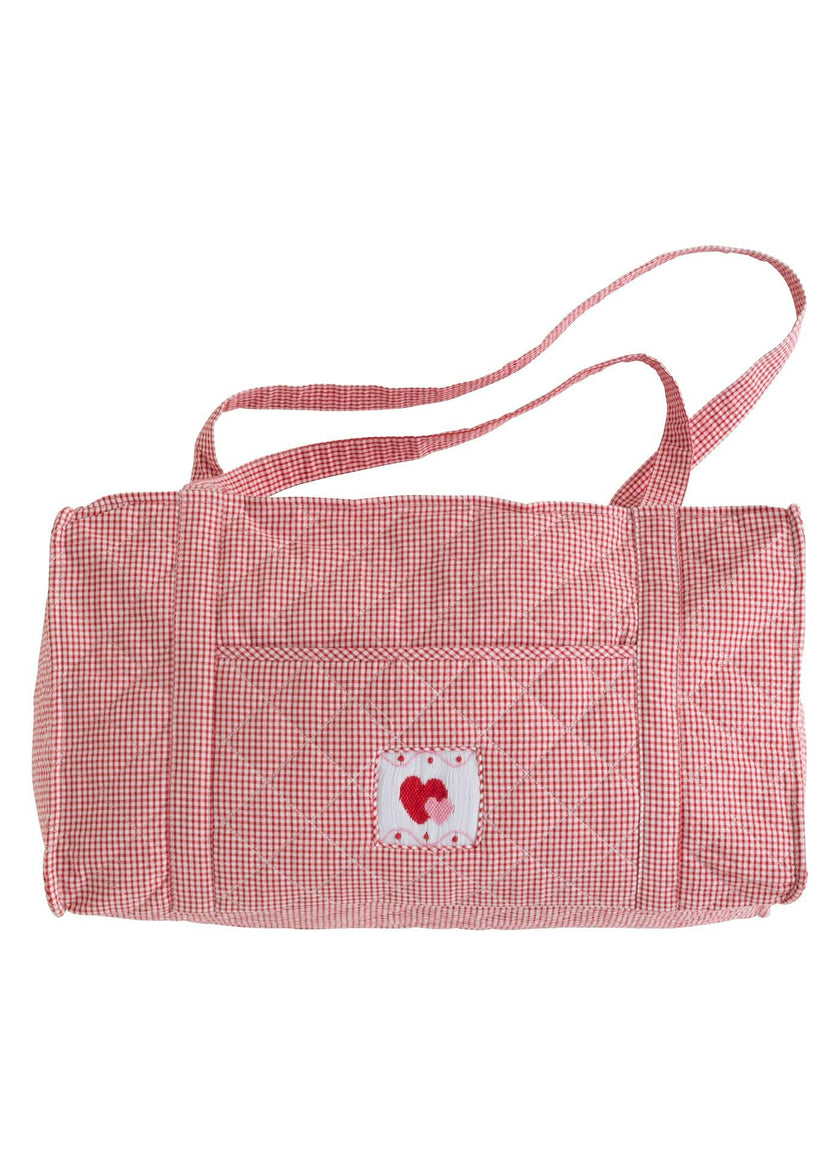 Quilted Luggage - Hearts