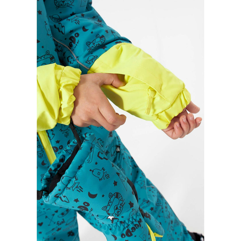 Universe Mondo Monster Snowsuit, Blue