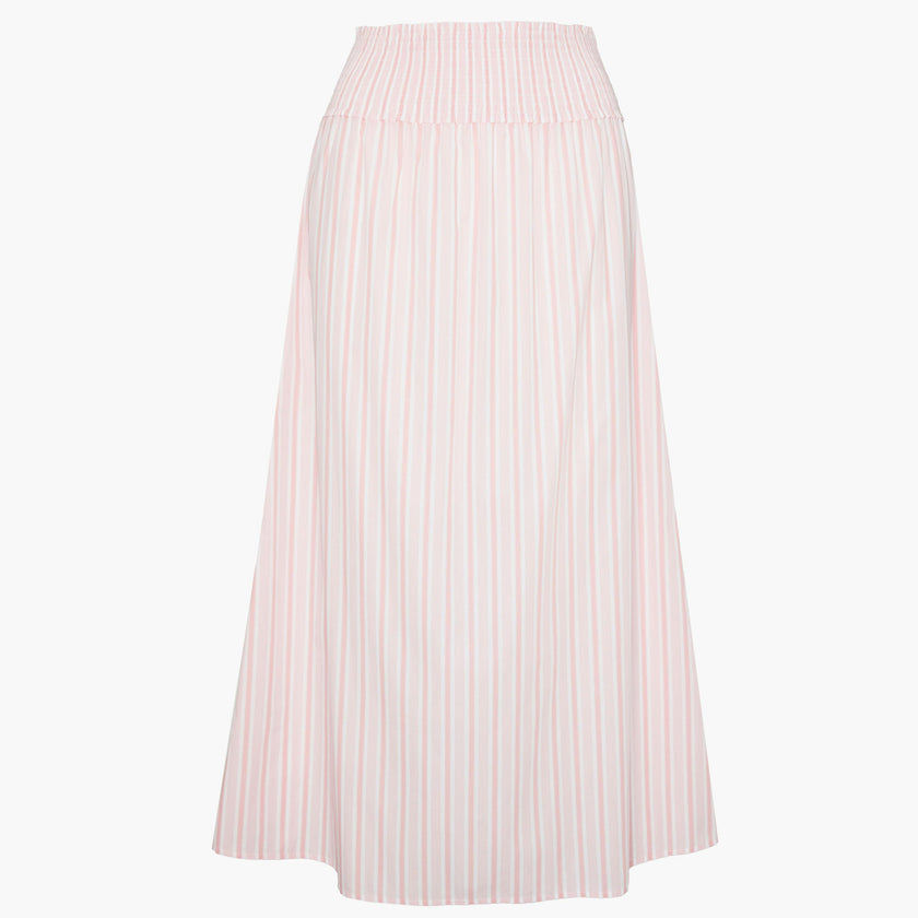 The Delphine Nap Skirt - Pink Variegated Stripe