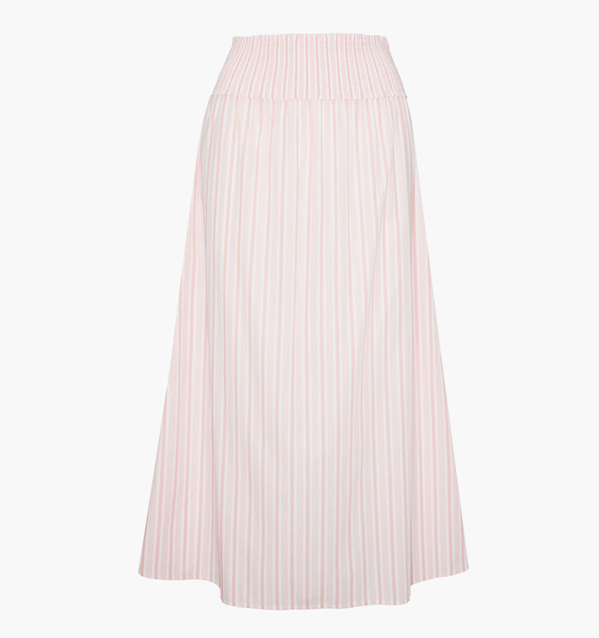 The Delphine Nap Skirt - Pink Variegated Stripe