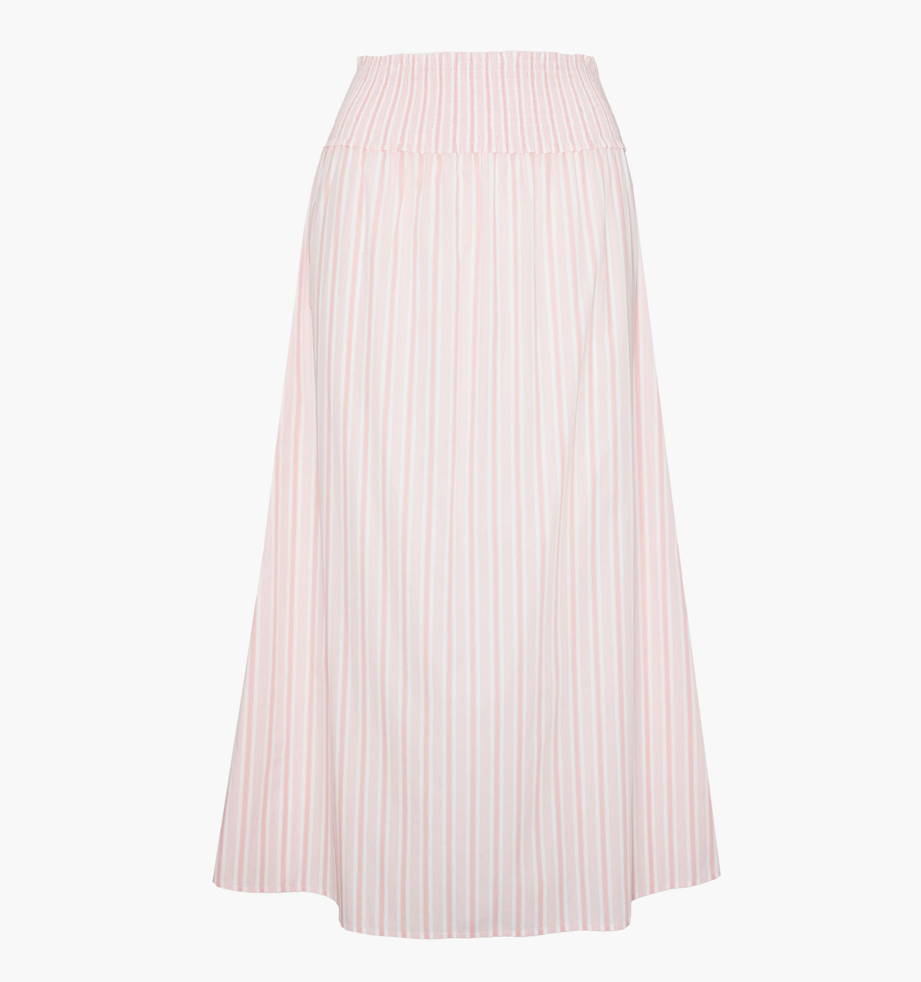 The Delphine Nap Skirt - Pink Variegated Stripe