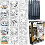 Artissimo - Layout And Markers Kawaii Animals - 10y+