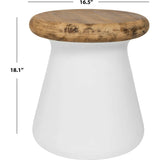 Indoor & Outdoor Button Accent Stool