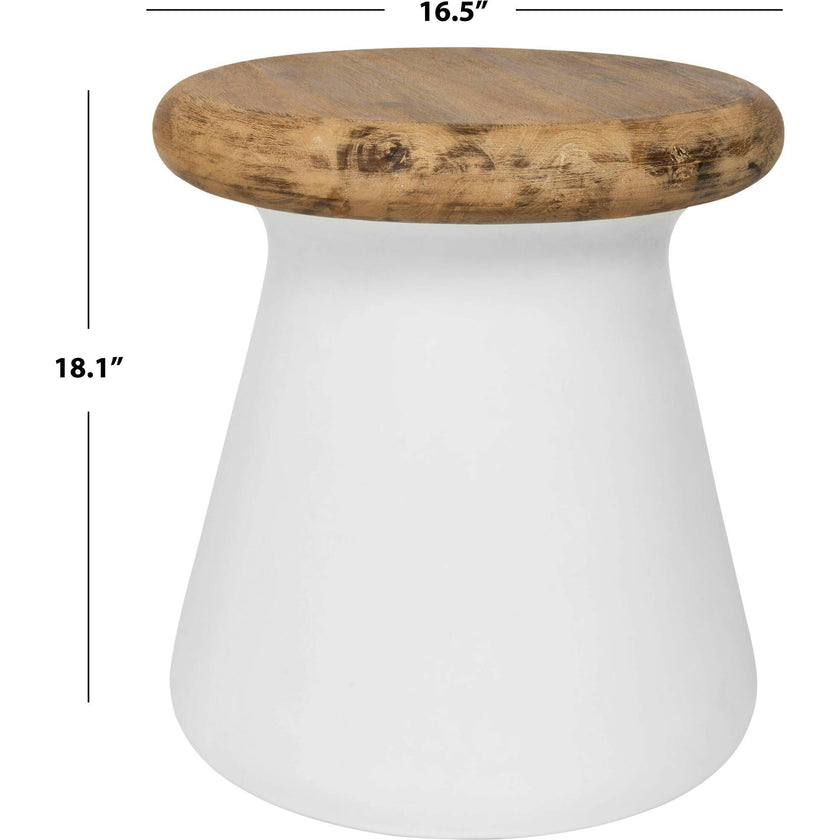 Indoor & Outdoor Button Accent Stool