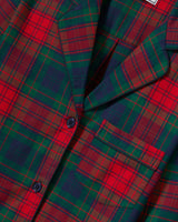 Women's Brushed Twill Nightshirt in St. James Tartan