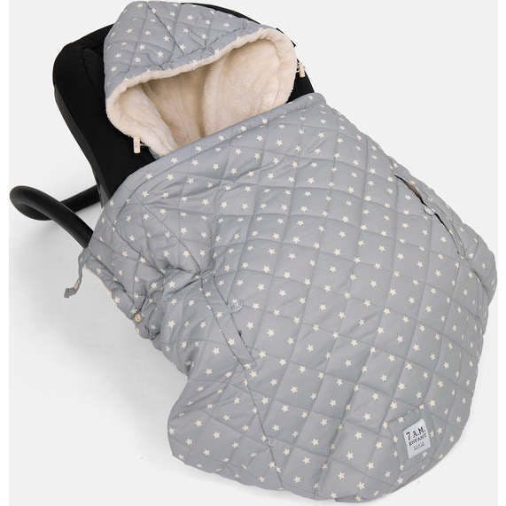 Star Print 3-In-1 K-Poncho