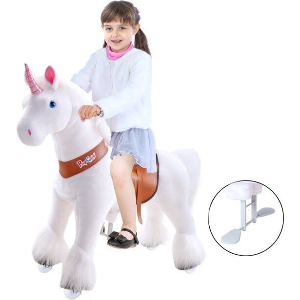 Model U® Unicorn Ride-On Toy Age 4–7 – White