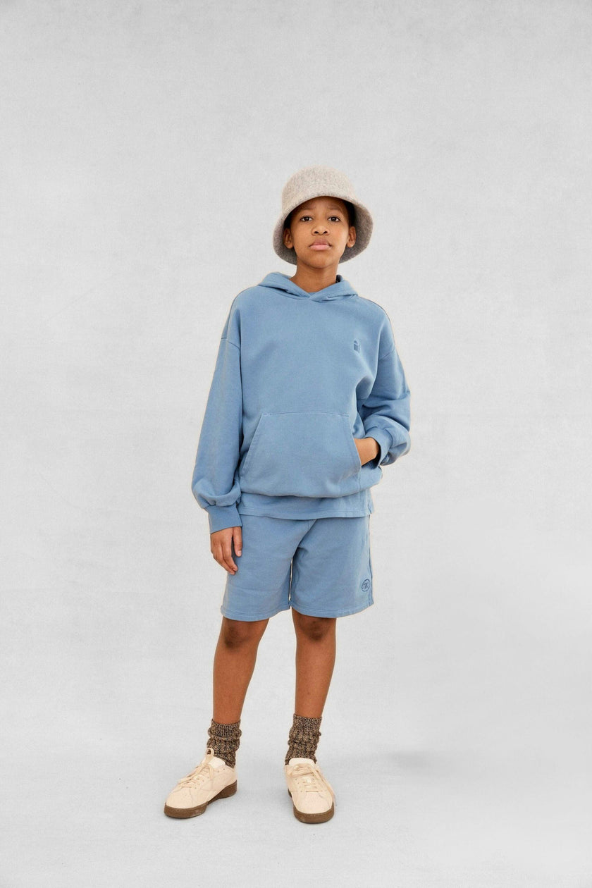 Natural Dye Everyday Shorts in Bluejay