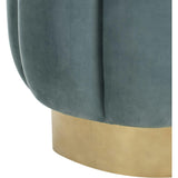 Maxine Channel Tufted Otttoman