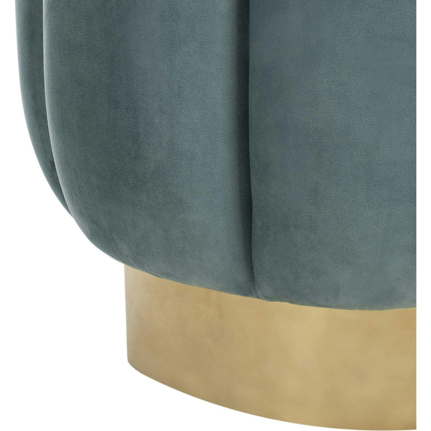 Maxine Channel Tufted Otttoman
