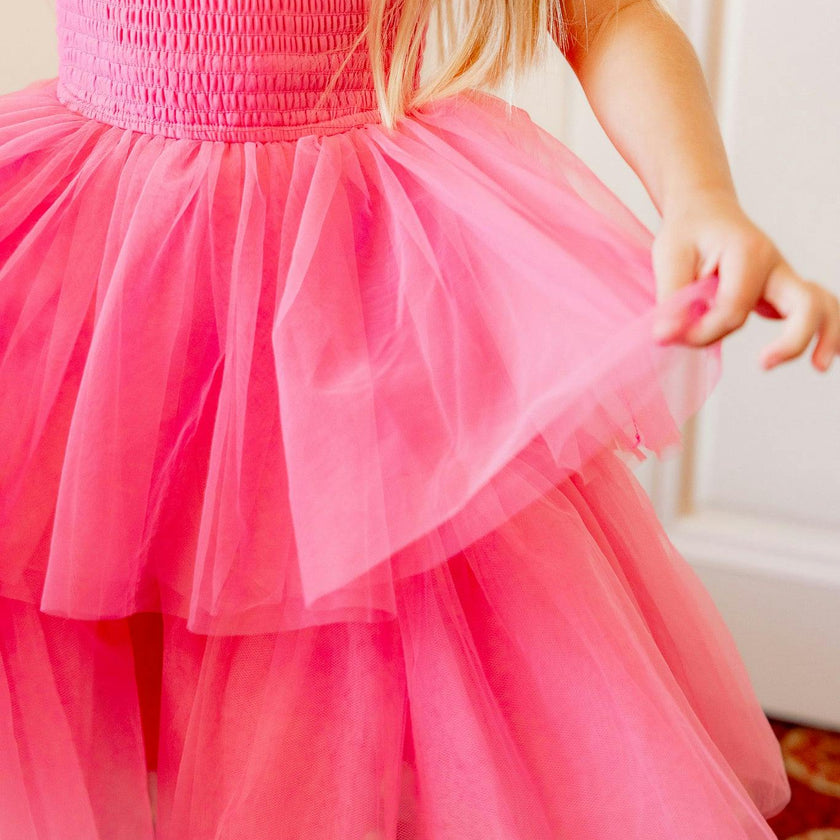 Mini Liza Dress in Pink