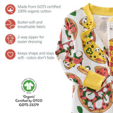 CRUZ Snug-fit Footed Baby Boys Pajamas