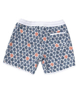 Swimshort Tommaso - Tropical Leaves Pebbles Print