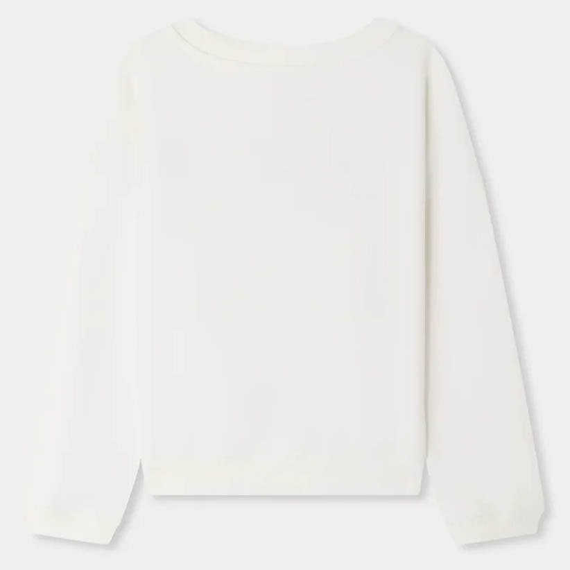 BONPOINT Gena Embroidered Cherry Sweatshirt