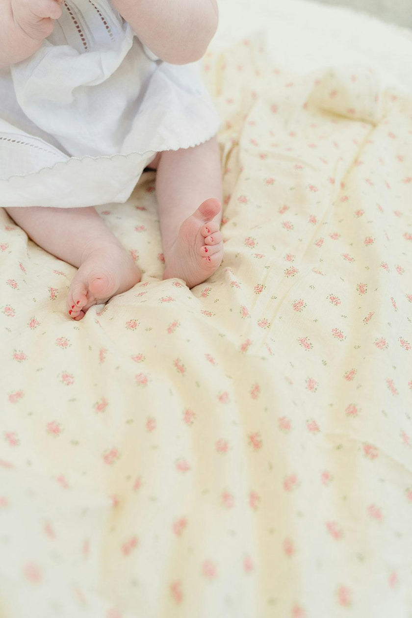 Muslin Blanket- Blush