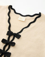 Carla Knit Cardigan, Crème