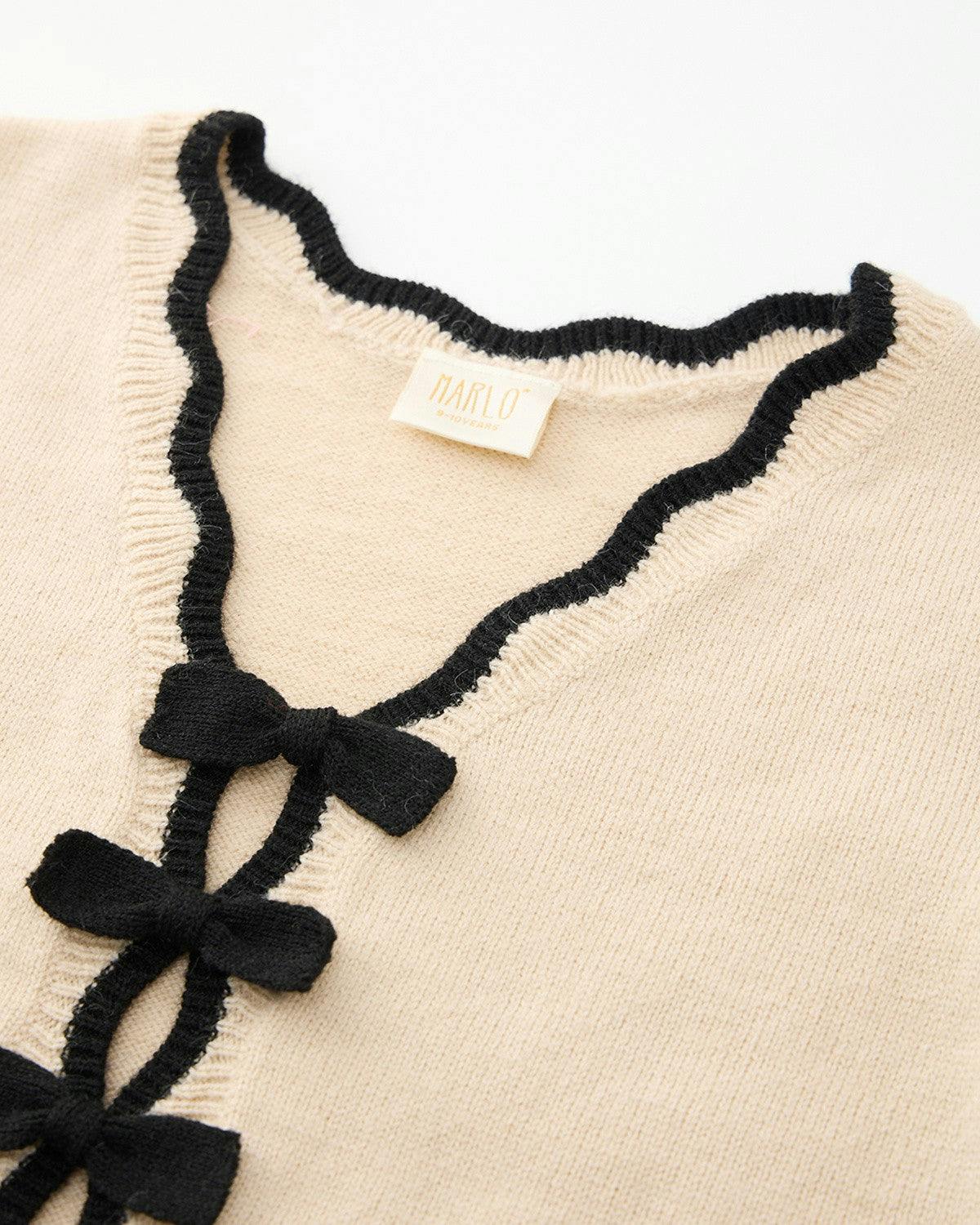 Carla Knit Cardigan, Crème