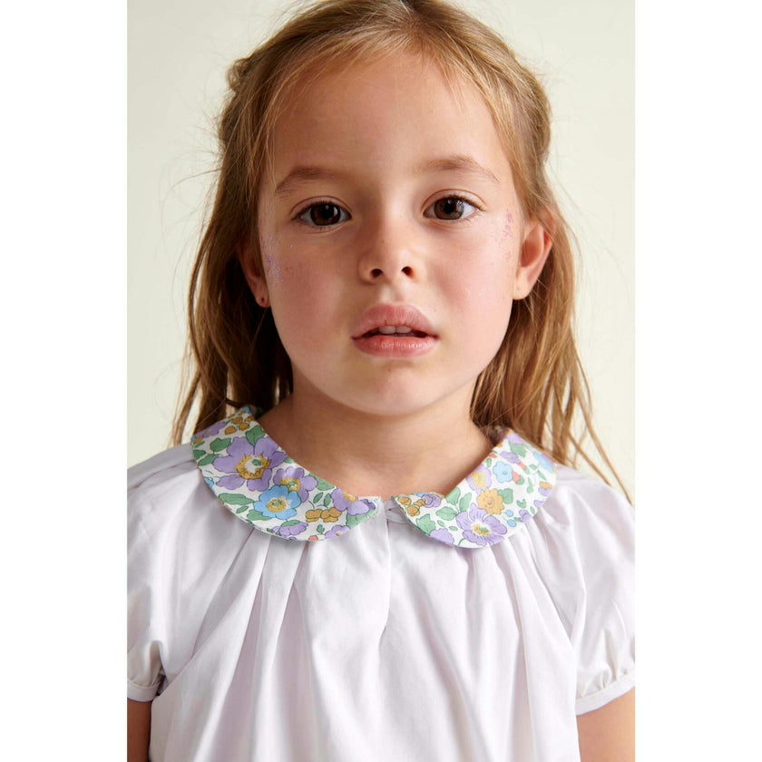 Made With Liberty Fabric Girls Blouse Giulia