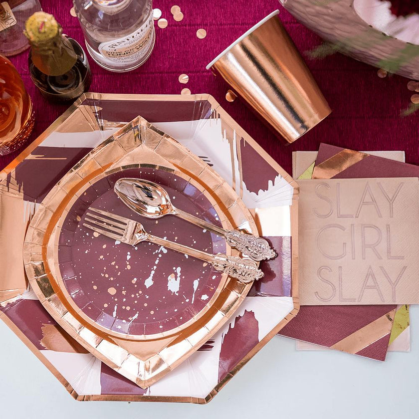 Witty "Slay Girl Slay" Cocktail Napkins
