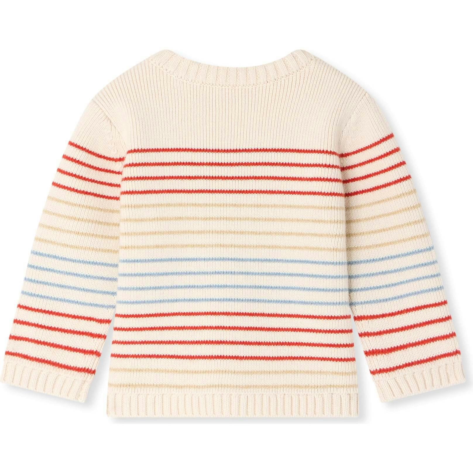 BONPOINT Aleksi Baby Pullover - Ra Ecru