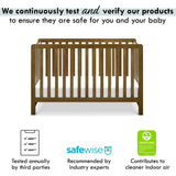 Colby 4-In-1 Low-Profile Convertible Crib
