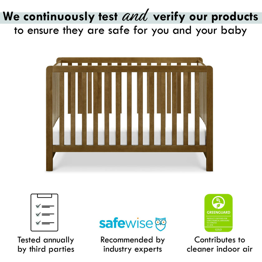 Colby 4-In-1 Low-Profile Convertible Crib