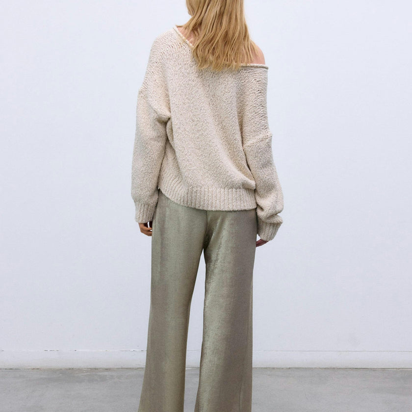 Saffron Woman Pant Gold