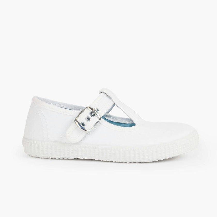 Hampton Canvas Nantucket Shoes in White