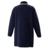 Navy Boucle Sparkle Jacket