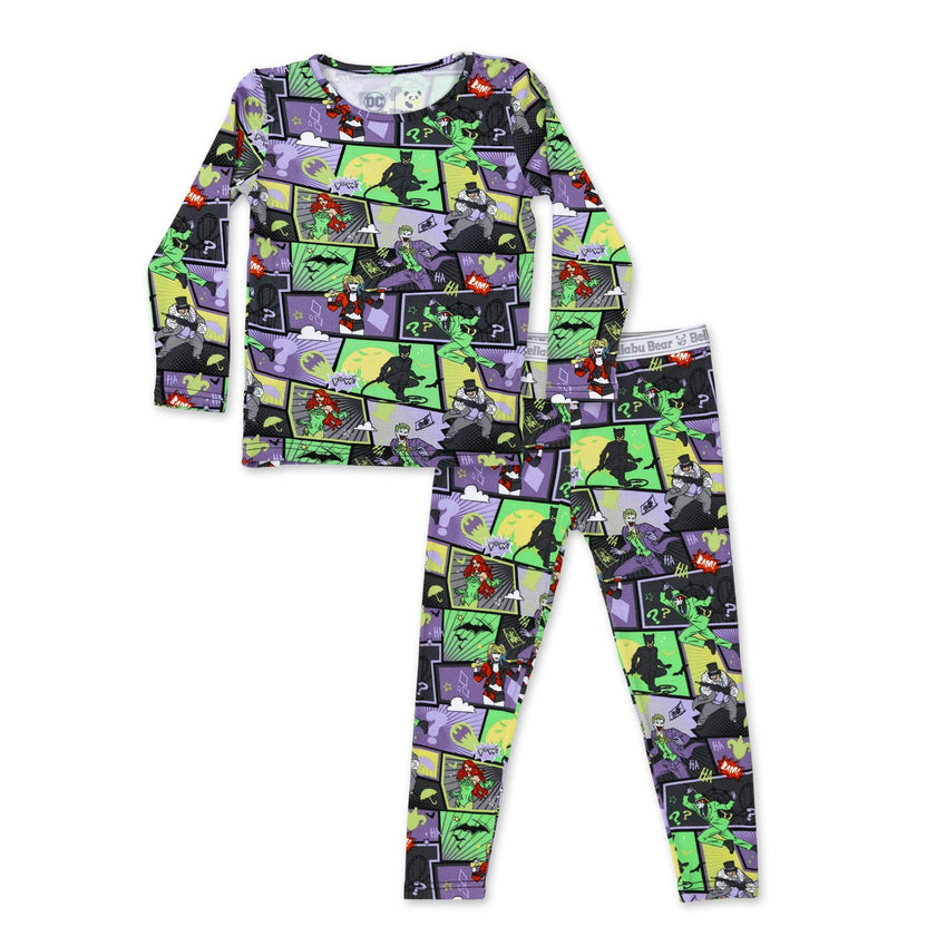 Batman Baddies Bamboo Kids Pajamas