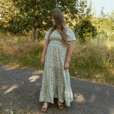 Organic Smocked Tiered Dress