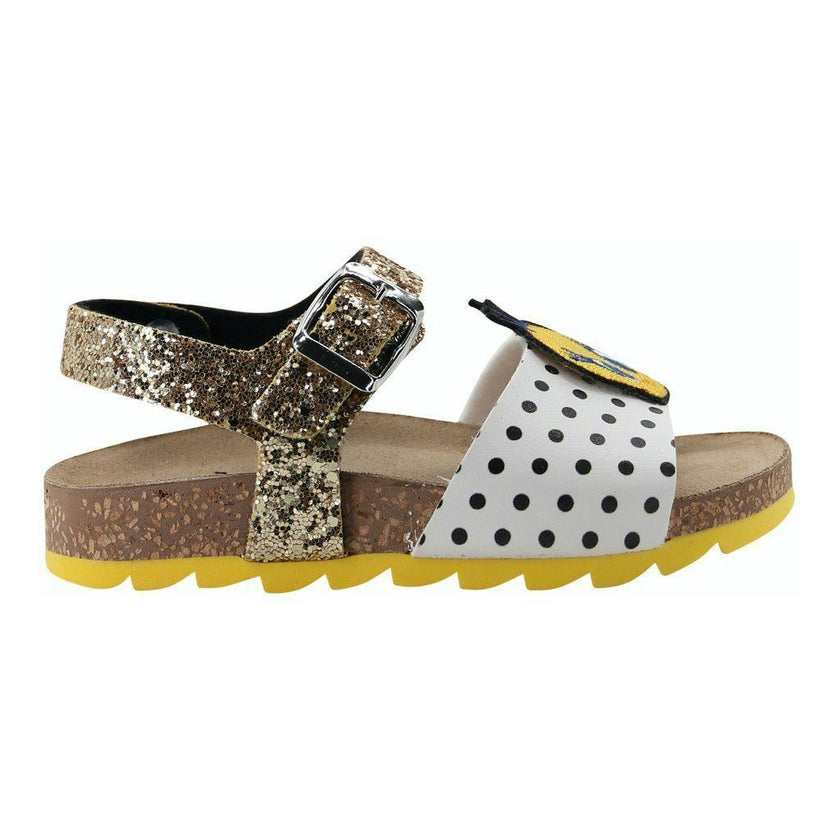Yellow Looney Tunes Sandals