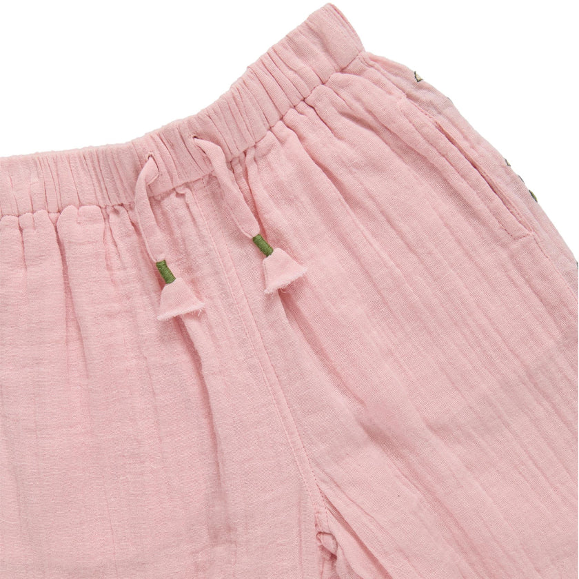 Girls Kiran Pant - Carol Blush