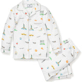 Kid's Twill Pajama Set in New York! New York!
