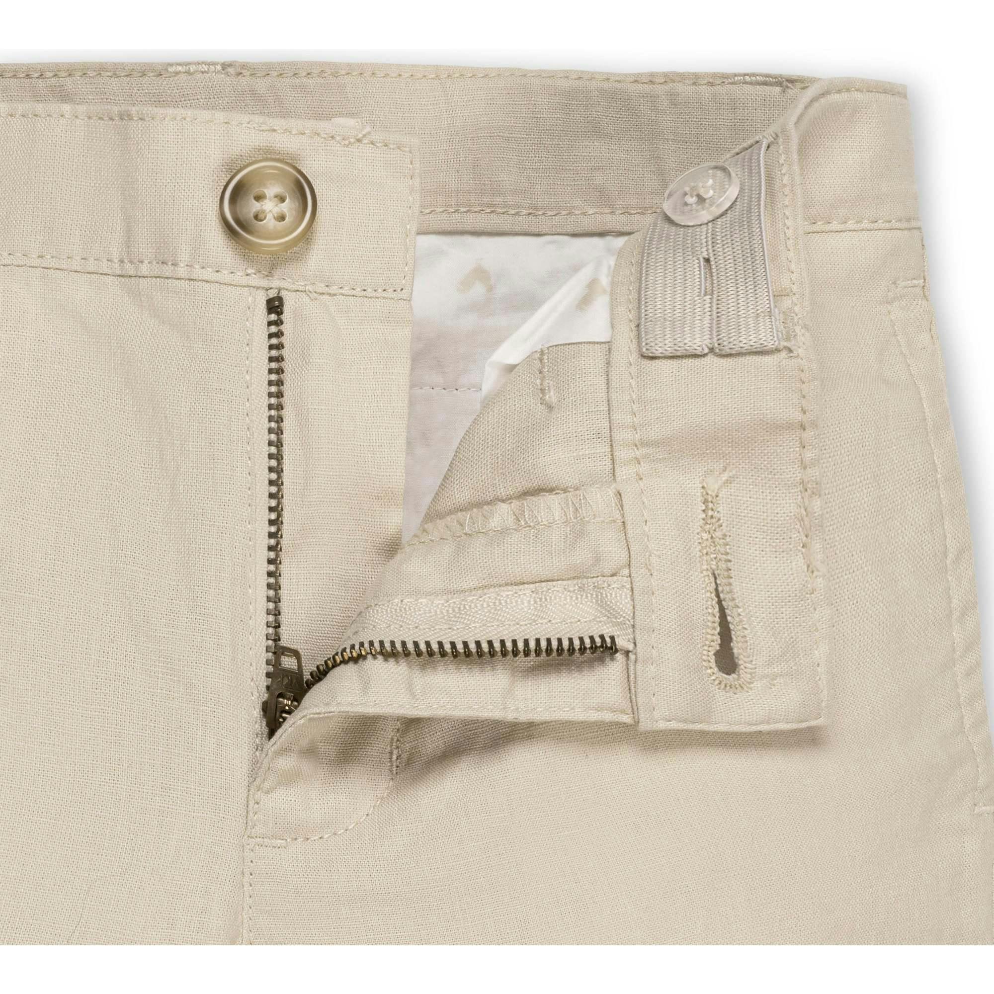Linen Suit Pant, Brown