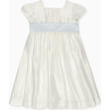 Ivory Emilie Silk Ceremony Girl Dress